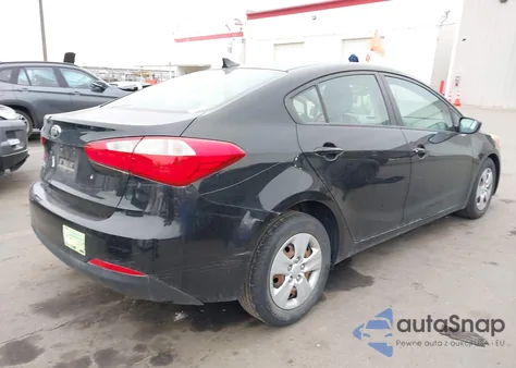 2015 Kia Forte Lx from USA, damaged, VIN KNAFK4A69F5309697